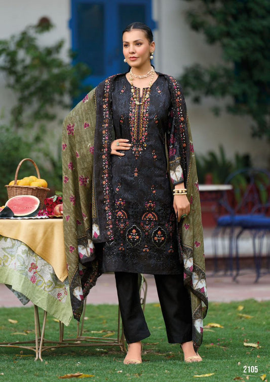 Attire by Aasia black color lawn collection